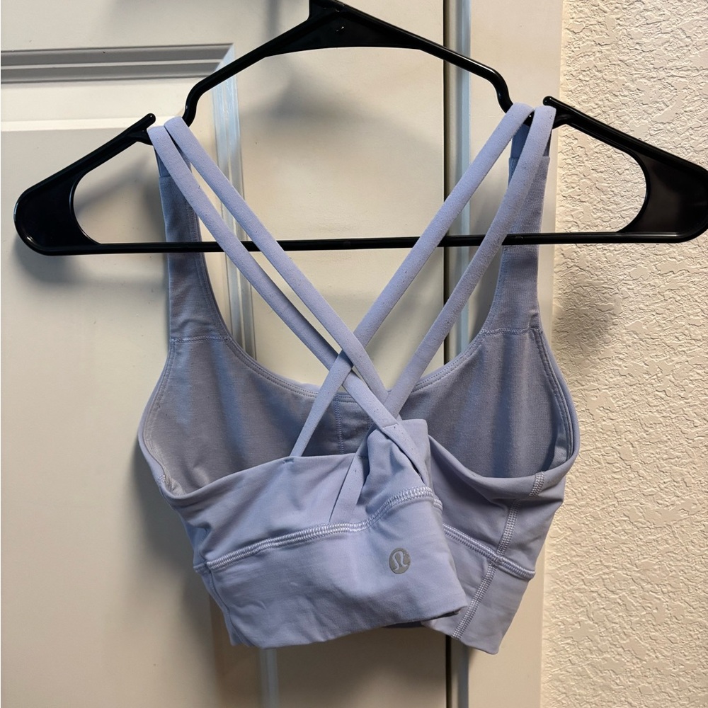 lululemon athletica Lavender Cross-Back Sports Bra